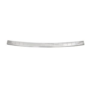 Hyundai Elantra Rear Bumper Sill Cover - Omac - S.Steel - Brushed Silver - 2021-2024